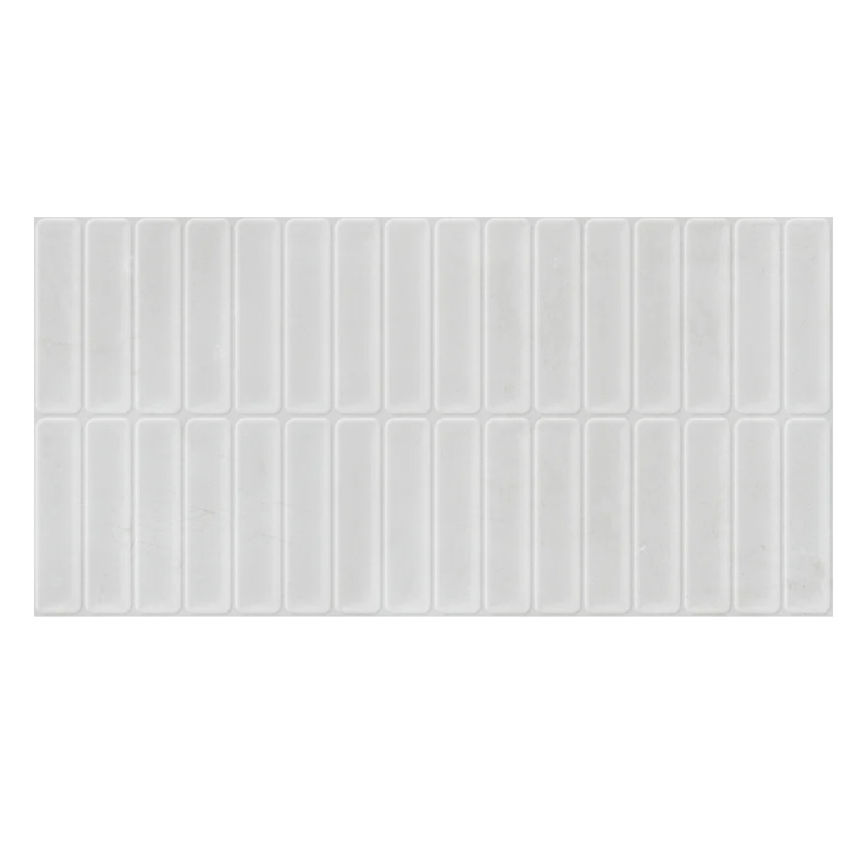 Prissmacer Ceramica Beton Cire Bercy Relieve Wandtegel Bianco 60x120cm